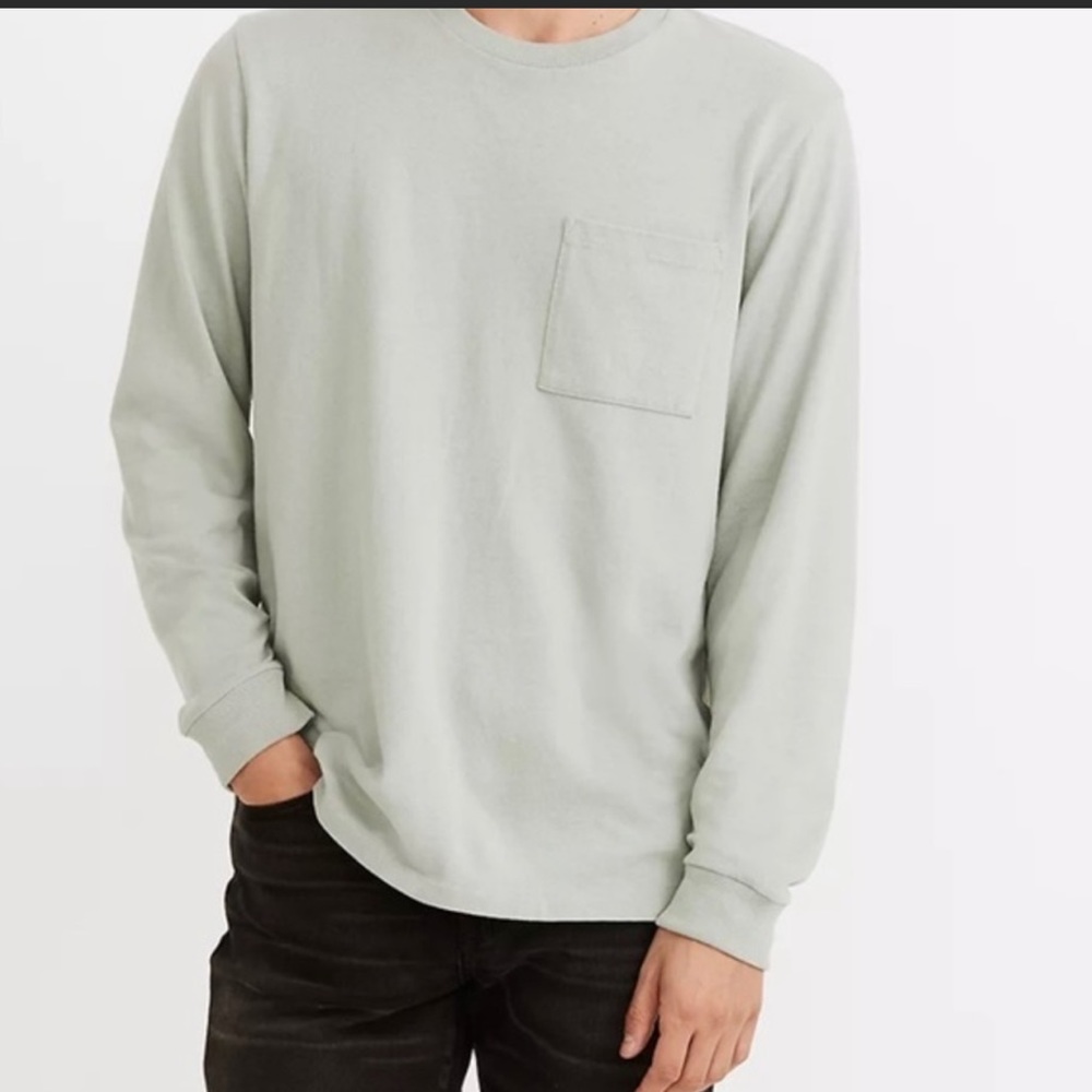 Madewell relaxed long sleeve shirt Mens size S